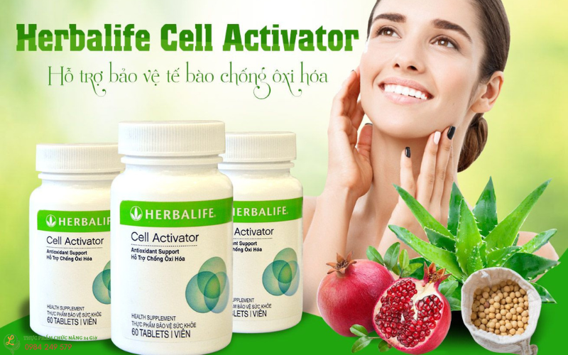 Công Dụng Herbalife Cell Activator Hủ 60 Viên