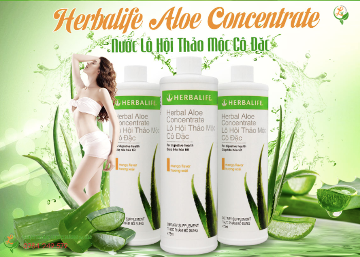 Thực phẩm chức năng 24 giờ Nước Lô Hội Herbalife Aloe Concentrade