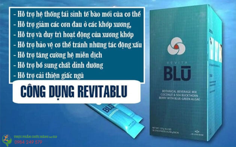 Công dụng Revita Blu Jeunesse