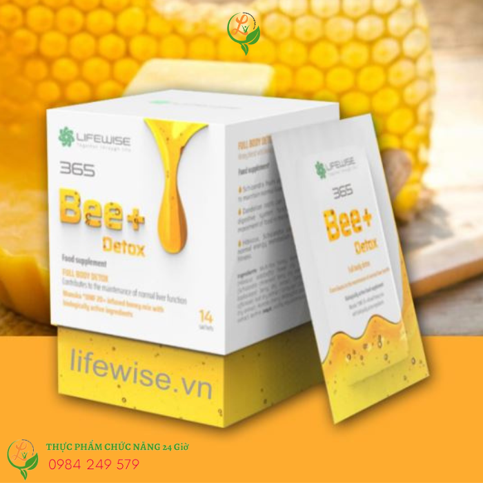 Thành phần Lifewise 365 Bee+ Detox Hỗ Trợ Tăng cường chức năng gan