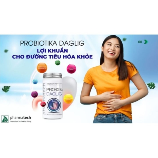 VIÊN UỐNG CẢI THIỆN HỆ TIÊU HÓA PROBIOTIKA DAGLIG PHARMATECH [CÓ SỈ VÀ LẺ TOÀN QUỐC]