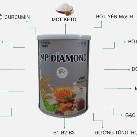BỘT CHUYỂN HÓA MP DIAMOND - BỮA ĂN BẢO VỆ SỨC KHỎE TOÀN DIỆN [SỈ VÀ LẺ TOÀN QUỐC] 
