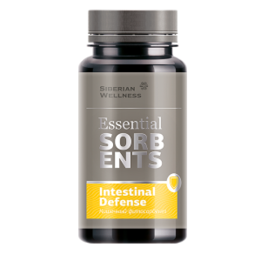 Viên Uống  Essential Sorbents Intestinal Defense Siberian Giúp Nhuận Tràng, Giảm Táo Bón ( 80 gram/lọ )