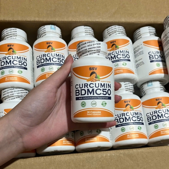VIÊN UỐNG  TINH DẦU NGHỆ CURCUMIN BDMC50 CẢI THIỆN SỨC KHỎE TOÀN DIỆN [SỈ VÀ LẺ TOÀN QUỐC]