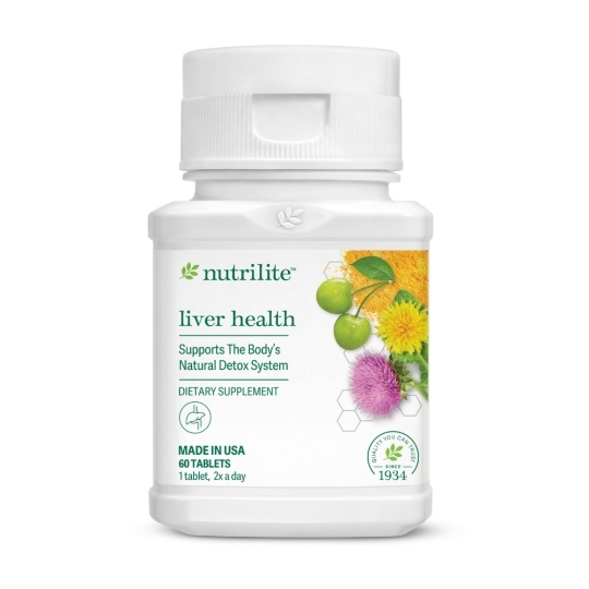Viên Uống Nutrilite Liver Health Amway - Giúp Tăng Cường Chức Năng Gan ( Lọ 60 viên ) 