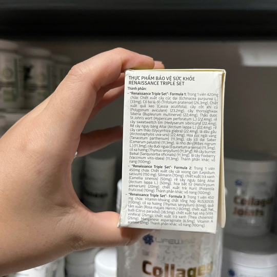 Bộ 3 Thải Độc Siberian Health Renaissance Triple Set Thanh Lọc Cơ Thể