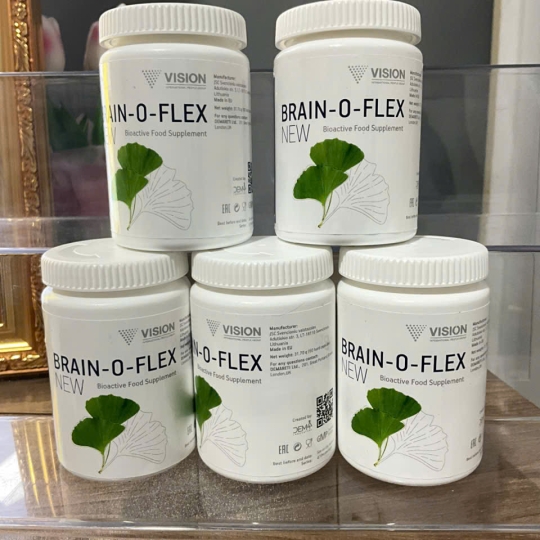 Viên uống Brain O Flex Vision New - Cải thiện sức khỏe não bộ ( 60 viên/Lọ ) | Shop TPCN 24 Giờ