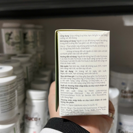 Bộ 3 Thải Độc Siberian Health Renaissance Triple Set Thanh Lọc Cơ Thể