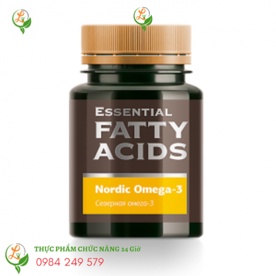 Hỗ Trợ Tim Mạch Mỡ Máu Essential Fatty Acids Nordic Omega 3 Siberian