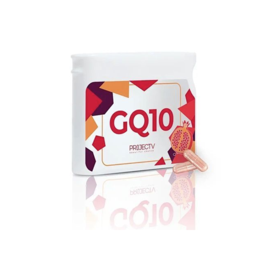 Viên Uống GQ10 Project V ( Granatin Q10 Vision  ) Giúp Duy Trì Sức Khỏe Tim Mạch , Làm Chậm Quá Trình Lão Hóa ( 60 viên/hộp )