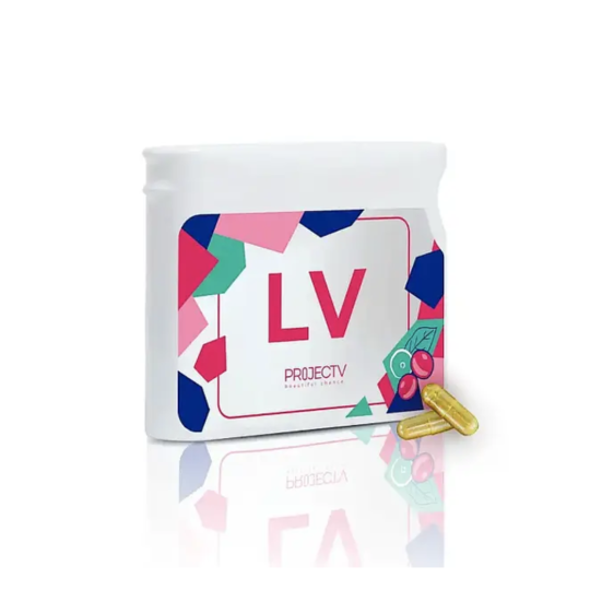 Viên Uống LV Project V ( Livelon Vision ) Giúp Chống Lão Hóa, Giữ Gìn Nét Thanh Xuân ( 60 viên/hộp )