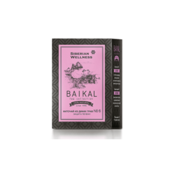 Trà Thảo Mộc Baikal Tea N6 Collection Herbal Tea Siberian Hỗ Trợ Thải Độc Gan, Thanh Nhiệt, Giải Độc  ( Hộp 30 gói )