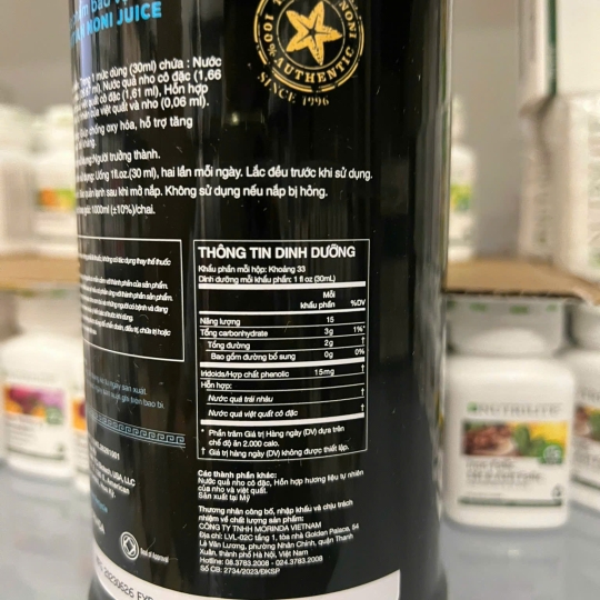[Bán lẻ] 1 chai nước ép trái nhàu Tahitian Noni Juice 