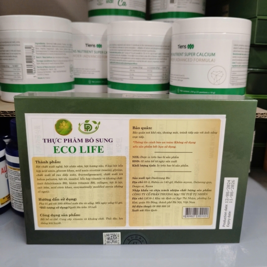 ECO LIFE - BÍ QUYẾT KIẾN TẠO SỨC KHỎE ĐẾN TỪ THIÊN NHIÊN ECOLIFE CHÍNH HÃNG