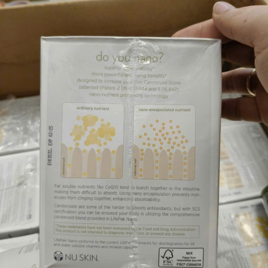 SẢN PHẨM DINH DƯỠNG CHỐNG LÃO HÓA - LIFEPAK NANO NUSKIN MỸ CHÍNH HÃNG