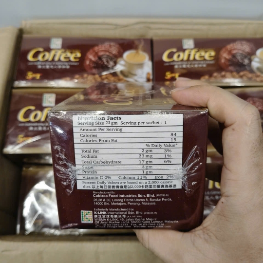 K-LINK COFFEE- GIẢM CÂN -GIẢM CĂNG THẲNG , CHỐNG SUY NHƯỢC THẦN KINH CHÍNH HÃNG 