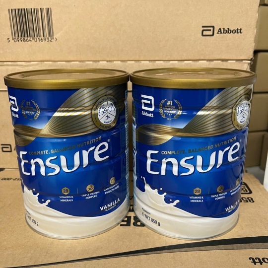 SỮA BỘT ENSURE ÚC 850G CHÍNH HÃNG GIÁ TỐT 