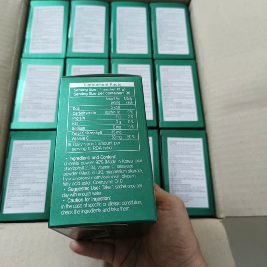 TẢO VITAL CHLORELLA - TĂNG SỨC ĐỀ KHÁNG VÀ MIỄN DỊCH