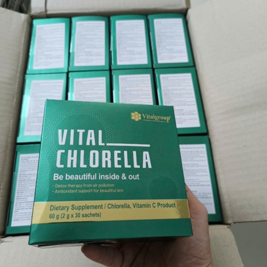 TẢO VITAL CHLORELLA - TĂNG SỨC ĐỀ KHÁNG VÀ MIỄN DỊCH