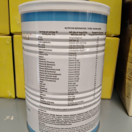 SỮA NON COLOSNS PRO BỔ SUNG CÁC HOẠT TÍNH SINH HỌC GIÚP TĂNG CƯỜNG KHẢ NĂNG MIỄN DỊCH CHÍNH HÃNG GIÁ TỐT
