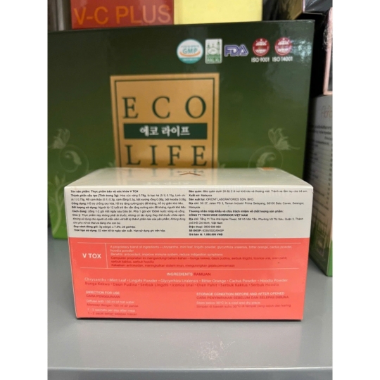 THỨC UỐNG HỖ TRỢ GIẢM CÂN BẢO VỆ SỨC KHỎE V TOX MIX