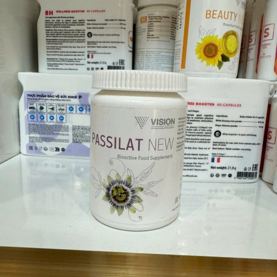 PASSILAT VISION NEW - VIÊN UỐNG HỖ TRỢ GIẢM CĂNG THẲNG MỆT MỎI CHÍNH HÃNG GIÁ TỐT