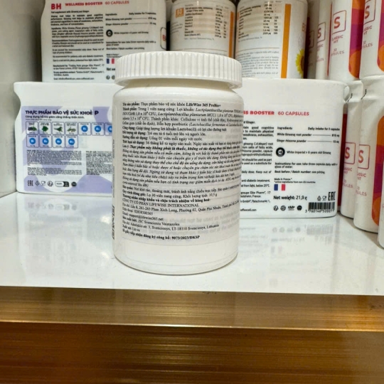 PROBIO + LIFEWISE BỔ SUNG LỢI KHUẨN LACTOBACILLI CHO ĐƯỜNG RUỘT
