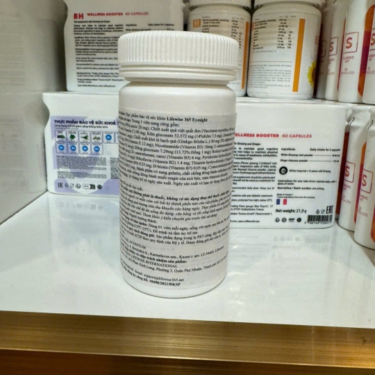 LifeWise 365 Eyesight Hỗ Trợ Chức Năng Thị Giác Giảm Mệt Mỏi Tập Trung