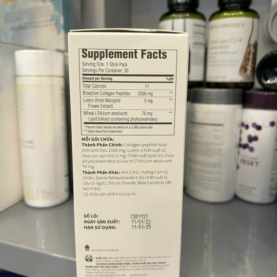 INNER FOCUS COLLAGEN PLUS NUSKIN - SẢN PHẨM CHĂM SÓC DA CHÍNH HÃNG