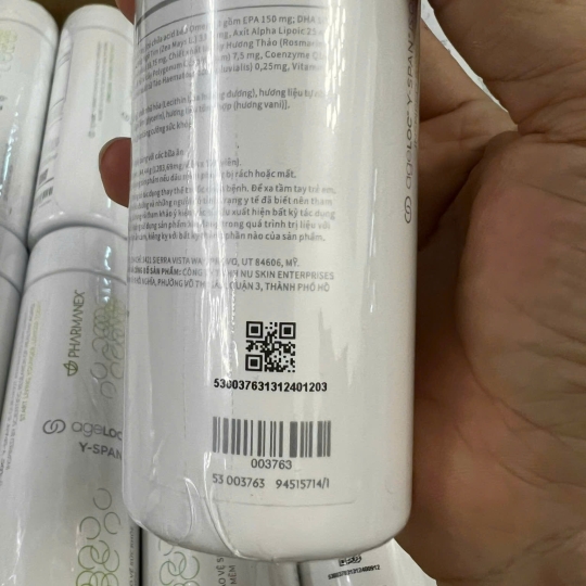 THỰC PHẨM CHỨC NĂNG CHĂM SÓC SỨC KHỎE VÀ SẮC ĐẸP AGELOC Y SPAN NUSKIN CHÍNH HÃNG