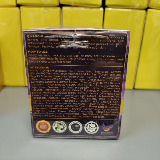 SẢN PHẨM KEM ĐA NĂNG Q NANO-X HỖ TRỢ SỨC KHỎE VÀ SẮC ĐẸP CHÍNH HÃNG 