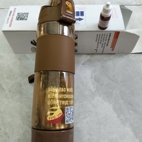 BÌNH TẠO NƯỚC KIỀM HYDROGEN 650ML CHÍNH HÃNG ĐẾN TỪ MỸ 