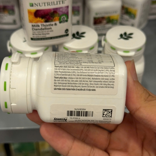 THỰC PHẨM CHỨC NĂNG CHĂM  SÓC GAN AMWAY NUTRILITE MILK THISTLE & DANDELION