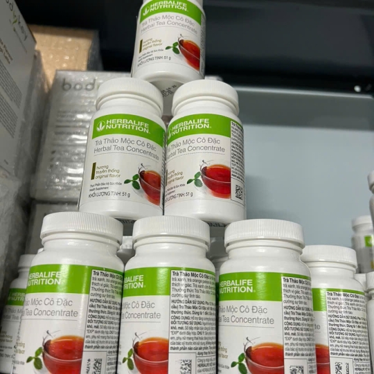 TRÀ THẢO MỘC CÔ ĐẶC HERBALIFE HƯƠNG  CHANH VÀ HƯƠNG TRUYỀN THỐNG CHÍNH HÃNG