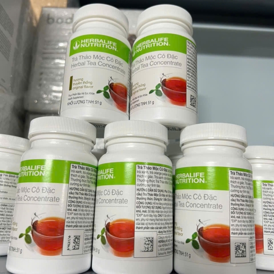 TRÀ THẢO MỘC CÔ ĐẶC HERBALIFE HƯƠNG  CHANH VÀ HƯƠNG TRUYỀN THỐNG CHÍNH HÃNG