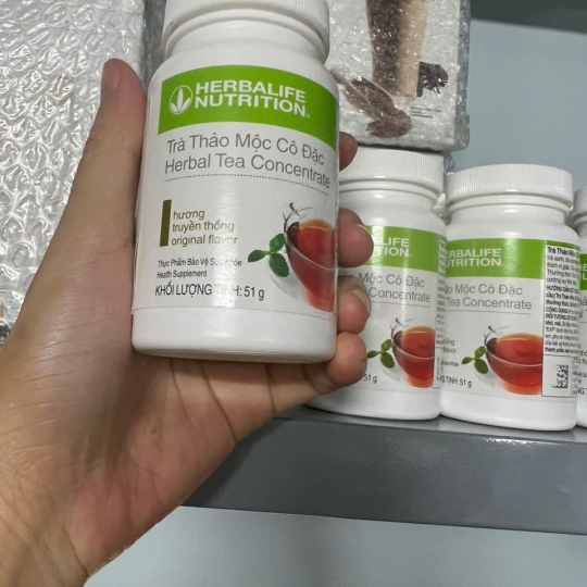TRÀ THẢO MỘC CÔ ĐẶC HERBALIFE HƯƠNG  CHANH VÀ HƯƠNG TRUYỀN THỐNG CHÍNH HÃNG