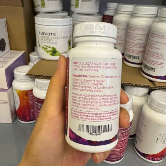 VIÊN UỐNG FINITI JEUNESSE TĂNG CƯỜNG TẾ BÀO GỐC VÀ PHỤC HỒI LÀN DA CHÍNH HÃNG