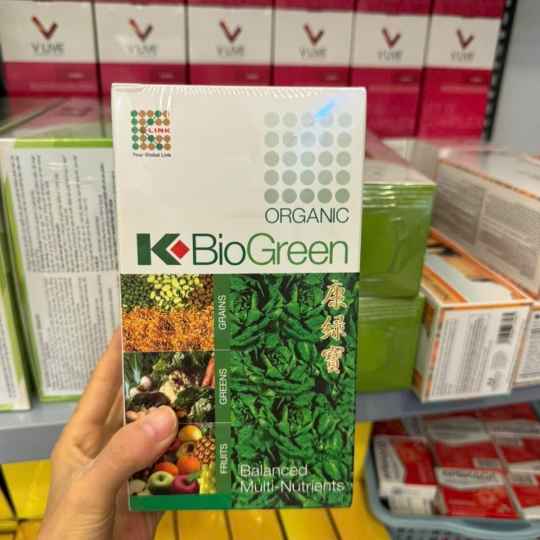 ORGANIC K - BIOGREEN KLINK GIÚP TĂNG CƯỜNG HỆ MIỄN DỊCH VÀ HỆ TIÊU HÓA