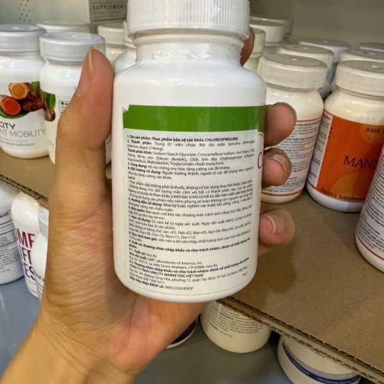 TẢO XOẮN CHLOROSPIRULINA UNICITY CUNG CẤP NGUỒN DINH DƯỠNG VƯỢT TRỘI