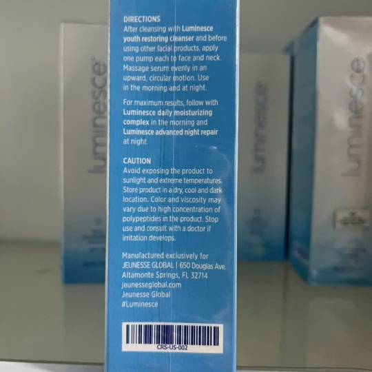 SERUM HUYẾT THANH LUMINESCE CELLULAR REJUVENATION JEUNESSE TRẺ HÓA TẾ BÀO CHÍNH HÃNG