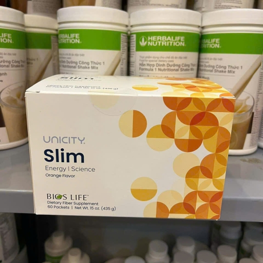  SẢN PHẨM HỖ TRỢ KIỂM SOÁT CÂN NẶNG UNICITY BIOS LIFE SLIM CHÍNH HÃNG
