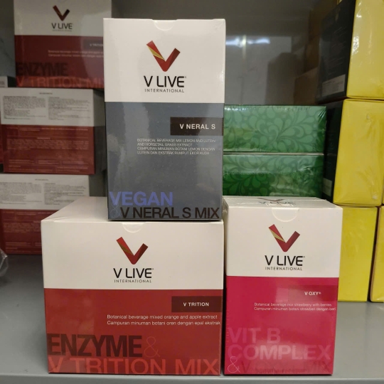 BỘ 3 SẢN PHẨM V OXY, V TRITION, V NERAL S NHẬP KHẨU MALAYSIA CHÍNH HÃNG GIÁ TỐT
