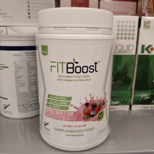 CHÍNH HÃNG| PROTEIN FIT BOOST - COLOS IGGOLD TỪ THỰC VẬT BỔ SUNG COLLAGEN CHẤT XƠ VÀ PROTEIN TỪ THỰC VẬT