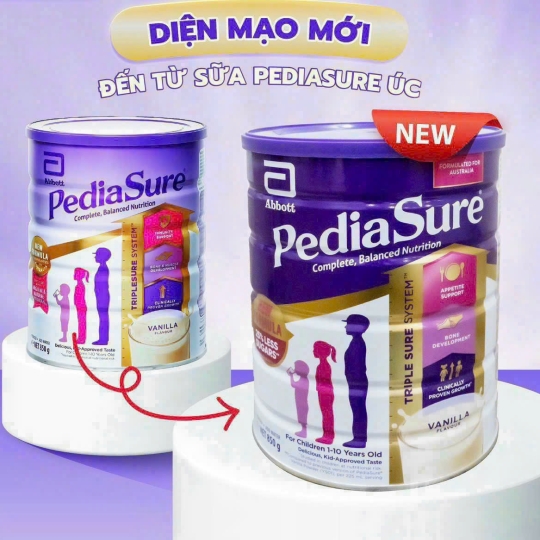 Sữa Bột Pedia Sure Abbott Hương Vani Bổ Sung Dưỡng Chất Cho Trẻ Từ 1-10 Tuổi. [PediaSure Abbott]