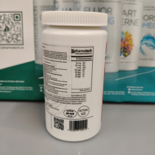 Multivit Daglid Pharmatech 180 viên Bổ sung Vitamin và Khoáng chất , tăng cường hệ miễn dịch và giúp cơ thể khỏe mạnh | Chính Hãng