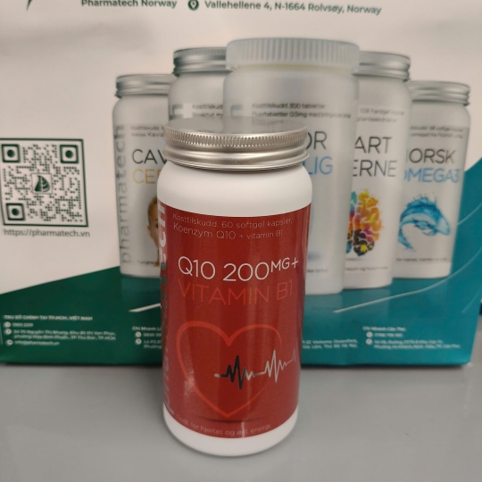 THỰC PHẨM BỔ SUNG SỨC KHỎE COENZYME Q10 PHARMATECH [CÓ SỈ VÀ LẺ TOÀN QUỐC]