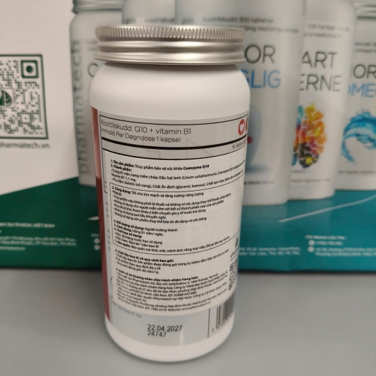 THỰC PHẨM BỔ SUNG SỨC KHỎE COENZYME Q10 PHARMATECH [CÓ SỈ VÀ LẺ TOÀN QUỐC]
