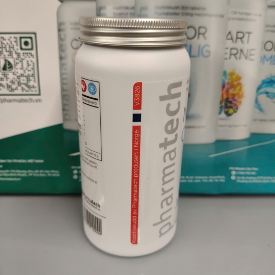 Viên uống dầu gan cá hồi Norsk Omega 3 Pharmatech | 98 viên/lọ