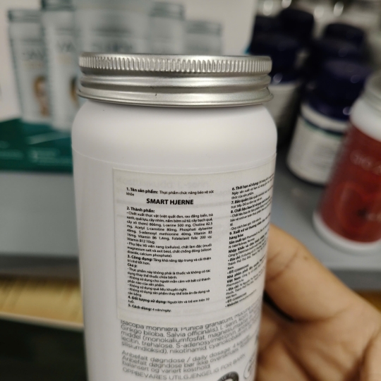 Viên Uống Hỗ Trợ Trí Não Smart Hjerne Pharmatech 108 Viên | Chính Hãng