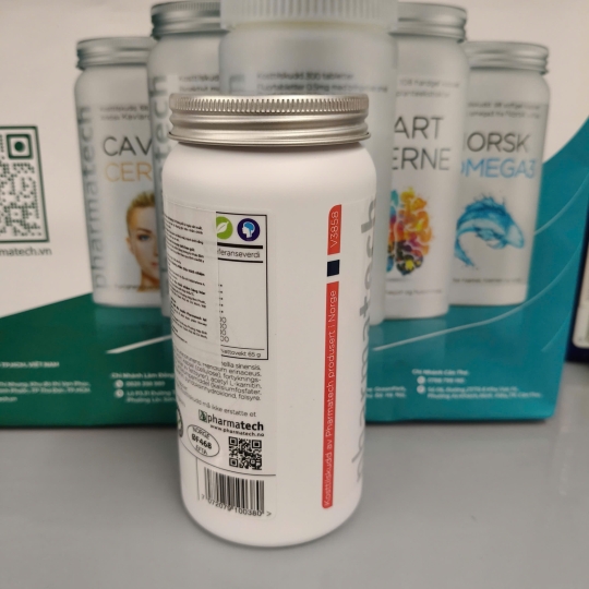 Viên Uống Hỗ Trợ Trí Não Smart Hjerne Pharmatech 108 Viên | Chính Hãng